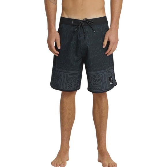 Quiksilver Other - Quiksilver Men's Surfsilk Hi Tribal‎ Scallop 19" size 34 NWT